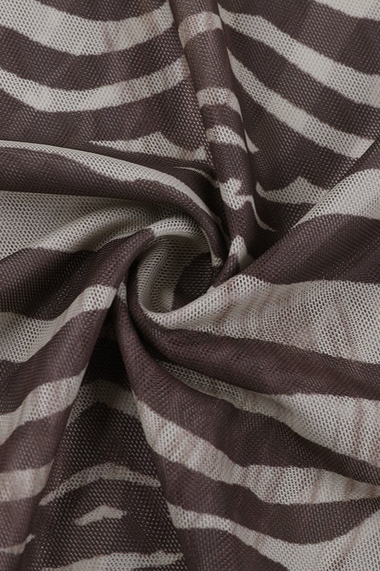 Sheer Zebra Print Bloshope - Image 4